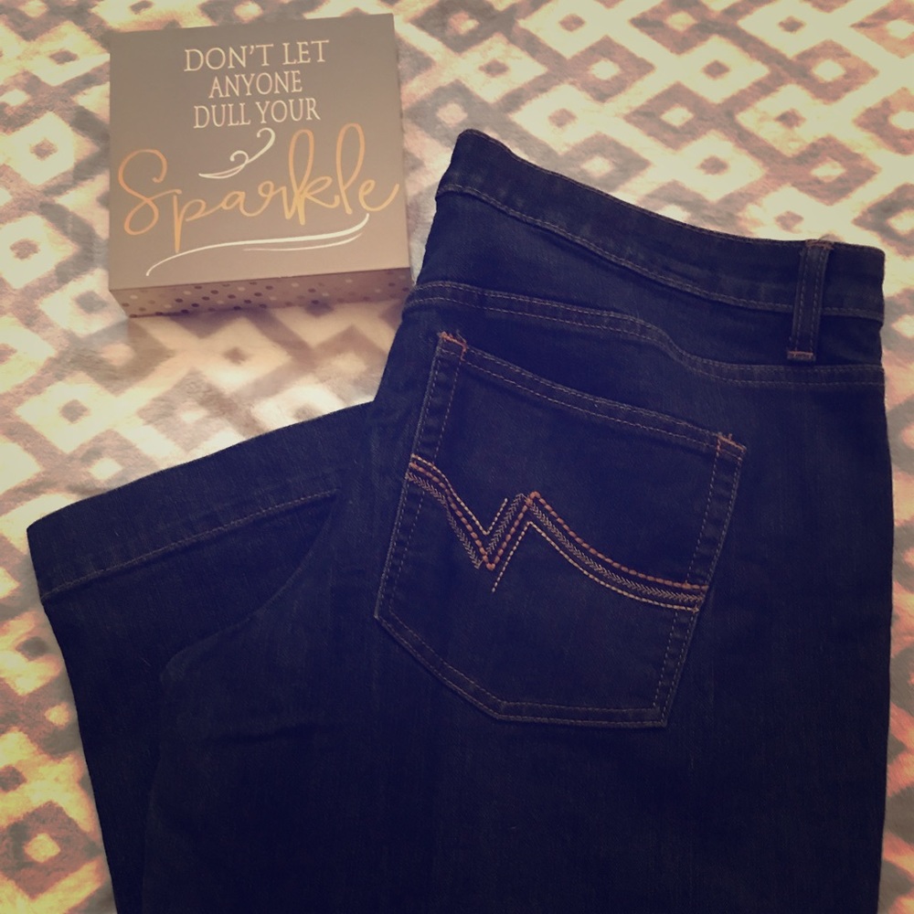 Merona denim crops!